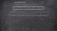 Desktop Screenshot of mottahedpaint.com